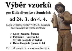 Přečtete si více ze článku Výběr vzorků pro 24. ročník Koštu Slivovice Šumice