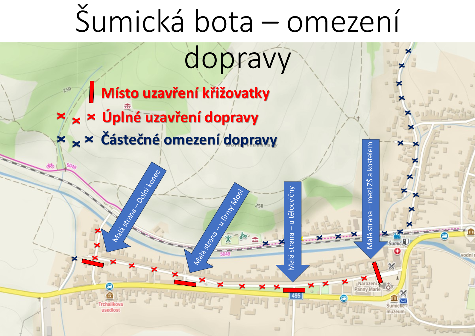 Přečtete si více ze článku Omezení dopravy v rámci závodu Šumická bota