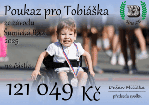 Přečtete si více ze článku Šumická bota 2025 přinesla 166 049 Kč