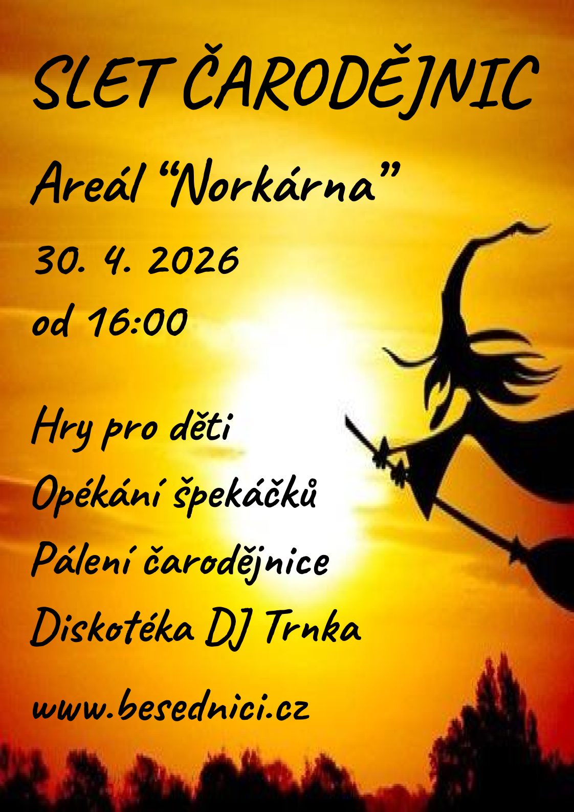 Slet čarodějnic Šumice